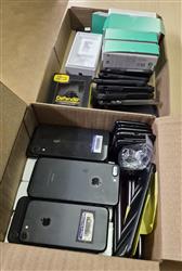 📱📦 Lot de cellulaires usagés – Vente en lot seulement – iPhone / Samsung / Motorola / Alcatel 🔌📲