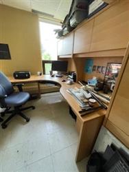 🪑🍁 À DONNER — 5 Bureaux en L avec Rangements | Bois Érable & Métal | Très Bon État 🆓🏢✨