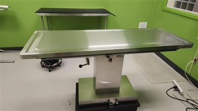 🐾⚕️ Lot de 2 Tables de Chirurgie Vétérinaire Dispomed — Ajustables & Inclinables | Acier Inoxydable